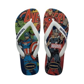 Chinelo Havaianas Top Marvel Classics Fc 100% Original