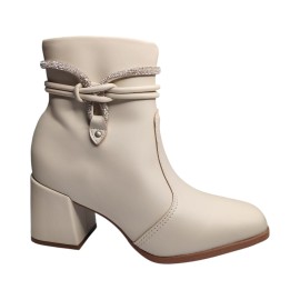 Moleca Bota Coturno Feminino Salto M�dio Original Ref5352102
